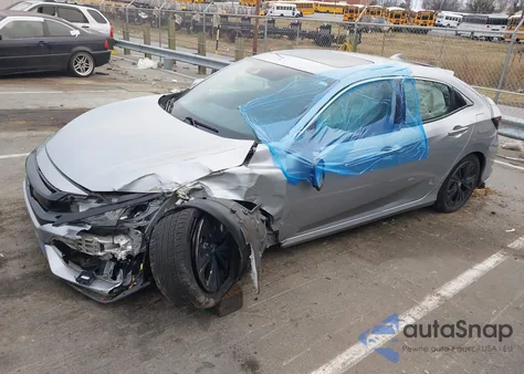 2019 Honda Civic Ex from USA, damaged, VIN SHHFK7H62KU220006